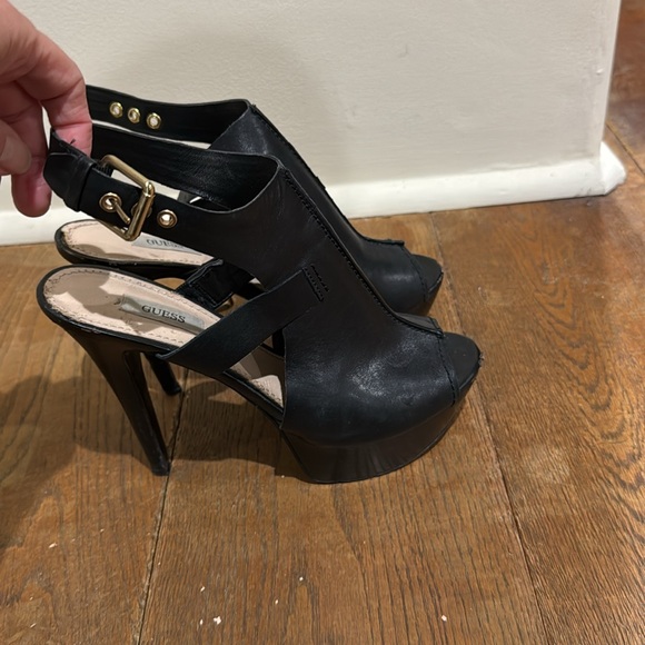 5” platform heels guess size 6.5 - Picture 2 of 5